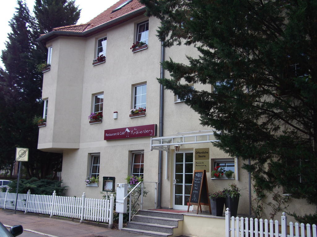 Pension & Cafe Am Kraehenberg Halle  Luaran gambar
